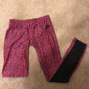 Double - sided printed Nike leggings